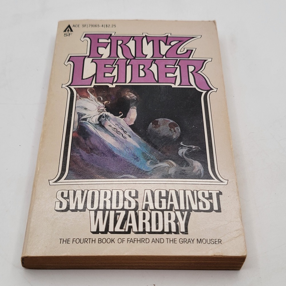 Fritz Leiber Swords Against Wizardry Paperback 6th Printing 1981 Fantasy Good